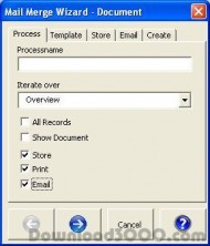 Mail Merge for Microsoft Access screenshot